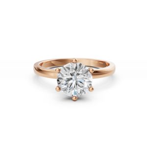 Selene Pure Solitaire Diamond Ring - R00210