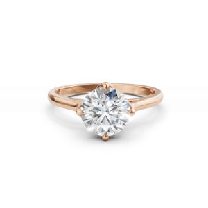 Shye Petal Solitaire Diamond Ring - R00239