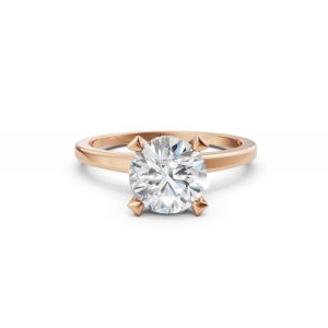 Ember Secret Halo Diamond Ring - R00241