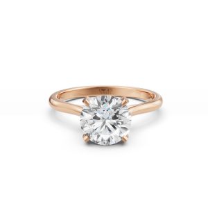 Elsa Hidden Accents Solitaire Diamond Ring - R00108