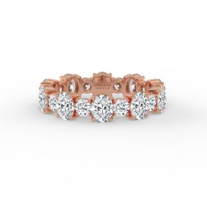 Mariah Oval & Round Diamond Eternity Ring