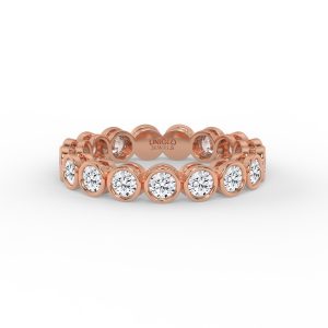 Dream Round Bezel Diamond Eternity Ring