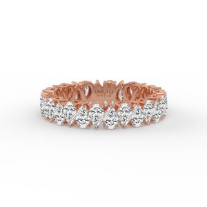 Fable Pear Diamond Eternity Ring