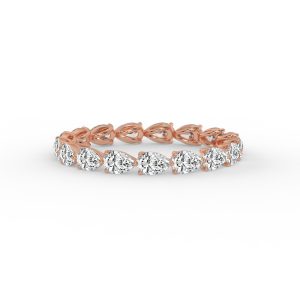 Lily Pear Diamond Eternity Ring