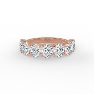 Yolanda Oval Diamond Anniversary Band