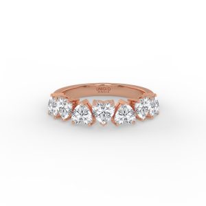 Rafaela Heart Diamond Anniversary Band