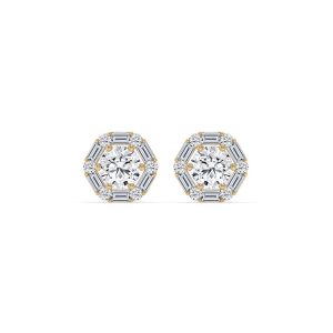Rafflesia Flower Fashion Diamond Stud Earrings?