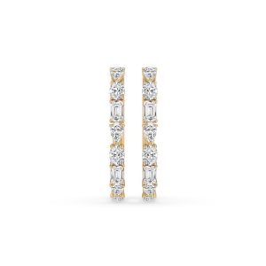 Livia Diamonds Hoop Earrings