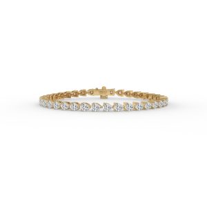 Serene Pear Diamond Tennis Bracelet