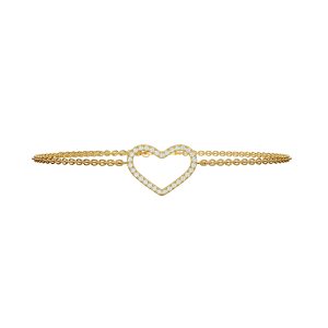 Open Heart Bracelet