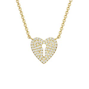 Heart Lock Necklace